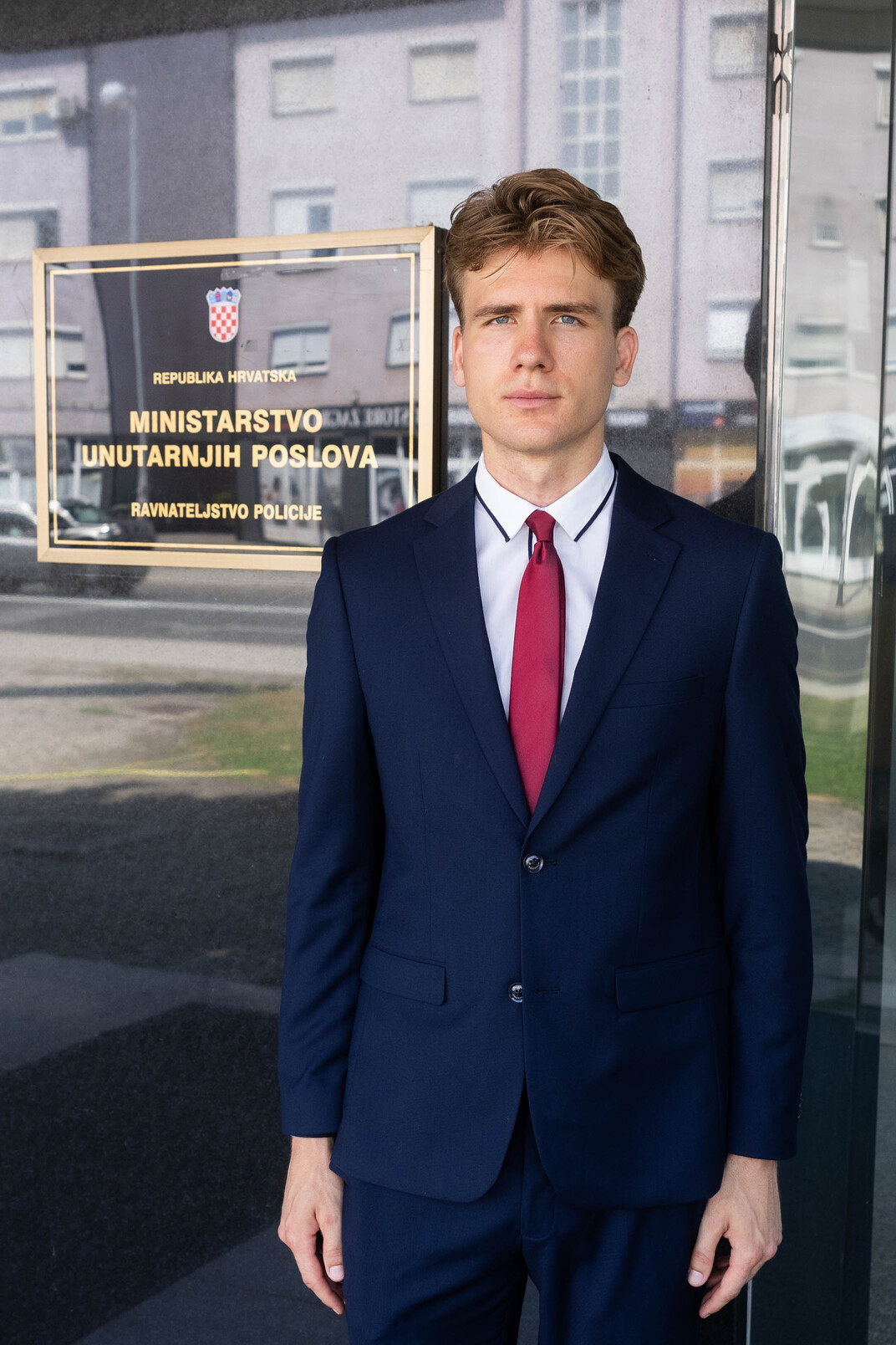 David at the Ministry of the Interior of the Republic of Croatia